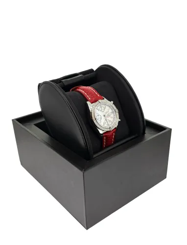 Breitling 39mm Cockpit Automatic -Diamond Bezel (2011 Box & Papers) Stainless Steel & Leather - Model: A13358