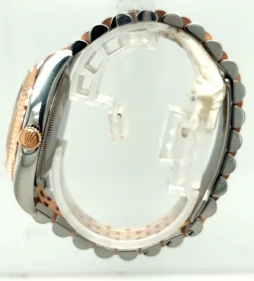 Rolex 36mm DateJust 18ct Rose Gold & Stainless Steel 2013 Box & Papers Model: 116231