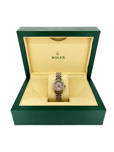 Rolex 26mm Datejust- 18ct White Gold & Stainless Steel ( Concealed Clasp) Year 2008 Model; 179174