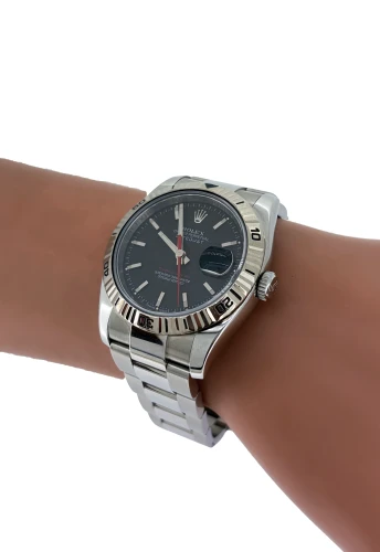 Rolex 36mm Datejust "Turn- o- Graph" 18ct White Gold & Stainless Steel 2006 Box & Papers Model: 116264