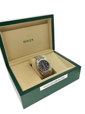 Rolex 41mm Date Just (2026 Box & Papers) 18ct White Gold & Stainless Steel