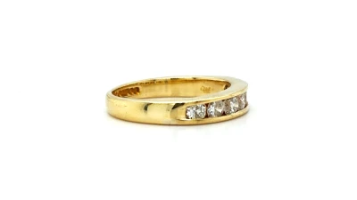 0.47ct Diamond & 18ct Gold Eternity/Wedding Band 2.5g