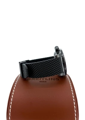 Breitling 44mm Black Steel Chronomat (2019 Box & Papers) Black Stainless Steel