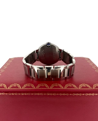 Cartier 36mm Balon Blue (2015 Box & Papers) Stainless Steel £3150