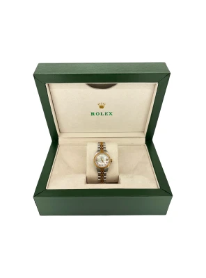 Rolex 26mm Datejust 18ct Gold & Stainless Steel Diamond 1998 Box/Papers