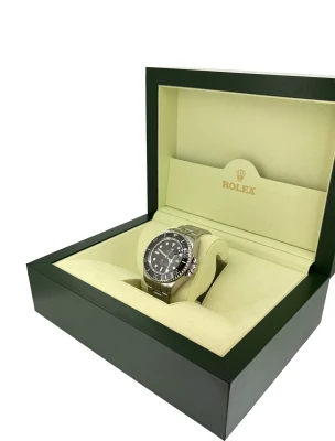 Rolex 44mm Sea Dweller DEEPSEA -Stainless Steel 2014 Box & Papers Model: 116660