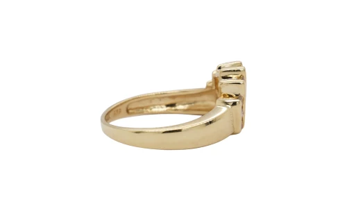 0.48ct Diamond & 14ct Gold Dress Ring 4.7g