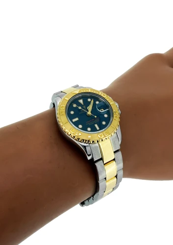 Rolex 29mm Yachtmaster 18ct Gold & Stainless Steel ( 2000 Box & Papers) Model: 69623
