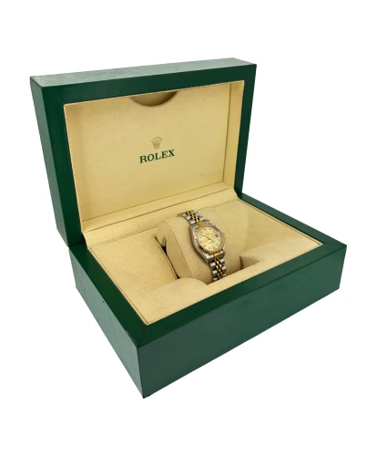 Rolex 26mm Datejust -DIAMOND 18ct Gold & Stainless Steel 1999 Box & Papers Model: 69173