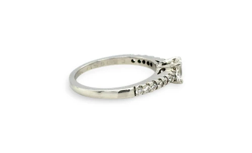 1.00ct Diamond & Platinum Solitaire Ring 4.3g
