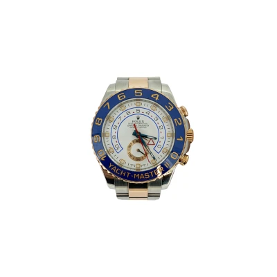 Rolex 44mm Yachtmaster 2 (2013 Box & Papers) 18ct Rose Gold & Stainless Steel