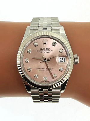 Rolex 31mm Datejust DIAMOND Dial - 18ct White Gold & Stainless Steel UNWORN 2024 Box & Papers Model: 278274