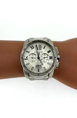 Cartier Calibre De Cartier 42mm ( 2015  Box & Papers ) Model: 3578