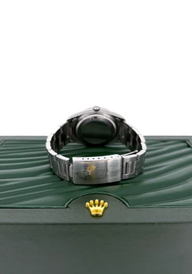 Rolex 34mm Oyster Date- Stainless Steel Year 2007 Model: 15200