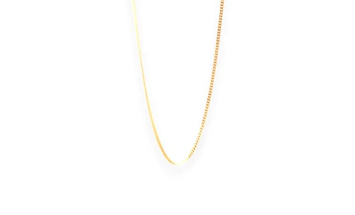 9ct Gold 1.2mm Traditional Curb Chain (24 Inch) 3.0g