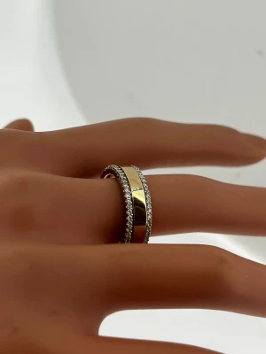 0.71ct Full Natural Diamond & 9ct Gold 6.5mm Wedding Band 9.8g