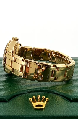 Rolex 29mm Pearl Master 18 Gold & Diamond ( Year 1999) Model : 80318