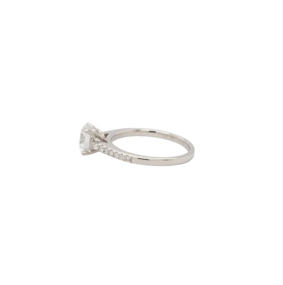 1.51ct Lab Grown Diamond & Platinum Solitaire Ring 4.3g