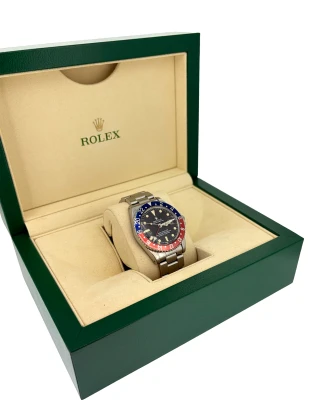 Rolex GMT Pepsi Stainless Steel VINTAGE (Year 1964) Model 3675