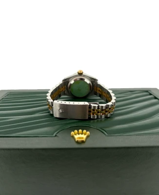 Rolex 26mm Datejust 18ct Gold/Stainless Steel Diamond 1987 Box & Papers