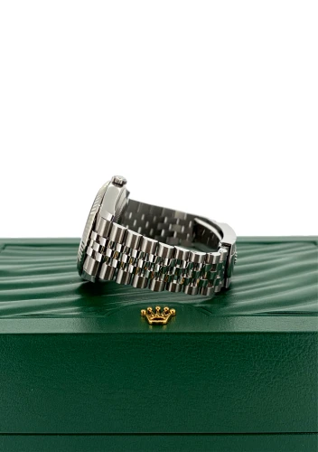 Rolex 41mm Datejust -Green Dial 18ct White Gold & Stainless Steel 2023 Box & Papers Model: 126334