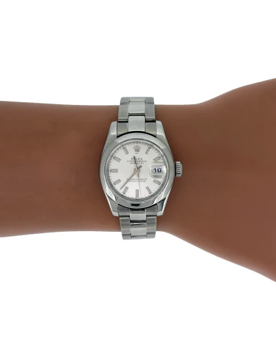 Rolex 26mm Oyster Date - Stainless Steel ( 2007 Box & Papers) Model: 179160