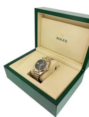 Rolex 41mm DateJust Wimbledon 18ct Gold & Stainless Steel 2026 Box & Papers