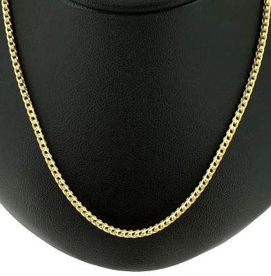 9ct Gold 2.0mm Fancy Spiga Chain 22 Inch