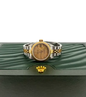 Rolex 26mm Datejust 18ct Gold & Stainless Steel 1993 Box & Papers