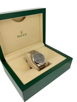 Rolex 39mm Oyster Perpetual (2016 Box & Papers) Stainless Steel