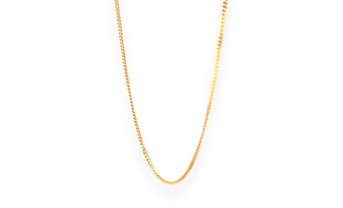 9ct Gold 1.2mm Traditional Curb Chain 20Inch 2.43g