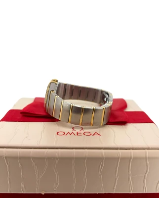 Omega Constellation 28mm - 18ct Gold & Stainless Steel- Mother of Pearl & Diamond 2019 Box & Papers