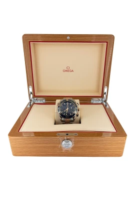 Omega 46mm Seamaster Planet 18ct Gold & Stainless Steel 2016 Box & Papers