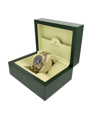 Rolex 41mm Datejust DIAMOND Dial -18ct Gold & Stainless Steel (2018 Box & Papers) Model: 126333