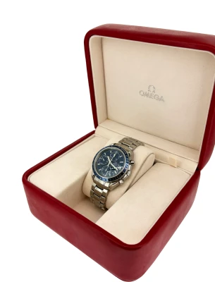 Omega 40mm Speedmaster Automatic- Stainless Steel 2012 Box & Papers Model: 3218000