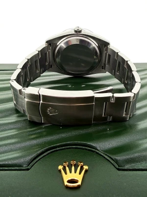 Rolex 36mm Airking DIAMOND DIAL Stainless Steel 2007 Box & Papers Model: 114234