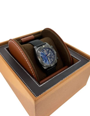 Breitling 44mm Black Steel Chronomat (2019 Box & Papers) Black Stainless Steel
