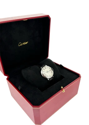 Cartier 33mm Ballon Bleu - Stainless Steel/Leather 2026 Box & Papers Model: 3489