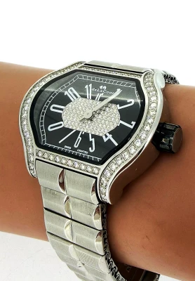 Ladies De la Cour CITY 38 x 34.5mm ( Limited Edition -Year 2024) Diamond & Stainless Steel