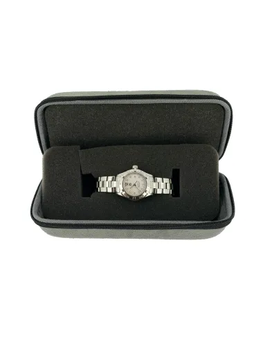 Ladies Tag Heuer Aquaracer-Stainless Steel Mother of Pearl & Diamond Dial - 2009 Box & Papers WAF1415