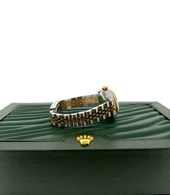 Rolex 26mm Datejust 18ct Gold/Stainless Steel Diamond 1987 Box & Papers