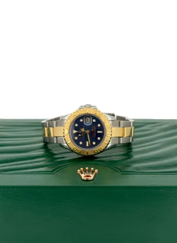 Rolex 29mm Yachtmaster 18ct Gold & Stainless Steel ( 2000 Box & Papers) Model: 69623