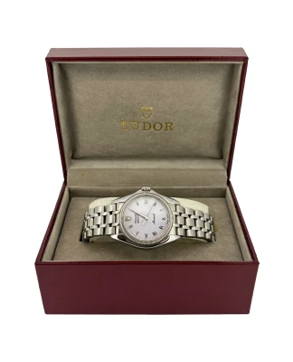 Vintage Tudor 35mm Monarch - Stainless Steel Circa 1995 with Box Model 15630