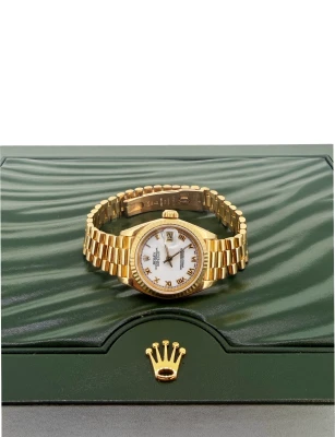 Rolex 26mm Date-Just ( Year 1983) 18ct Gold Model: 69178