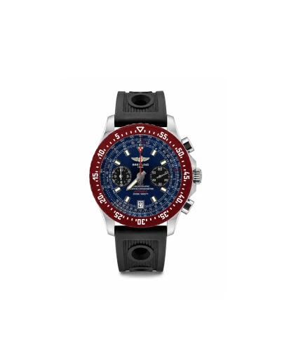 Breitling 44mm Skyracer Chronomat (Circa 2013) Stainless/Rubber Model: A27364
