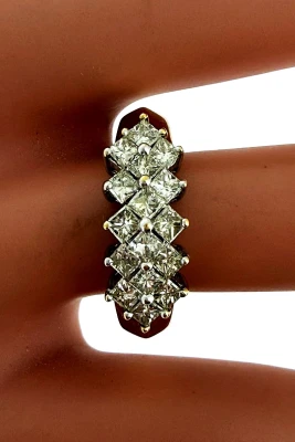 1.00ct Diamond & 18ct Gold Dress Ring 5.4g
