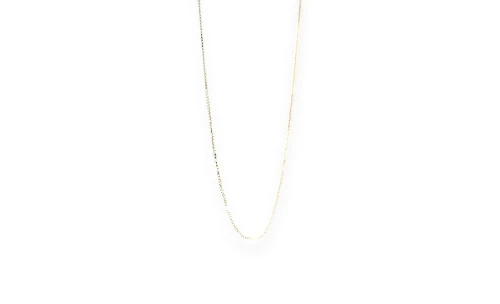 Platinum 0.7mm Box Chain -16Inch 1.3g