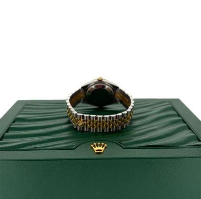 Rolex 31mm Datejust 18ct Gold/Stainless Steel Diamond Dial 2021 Box & Papers