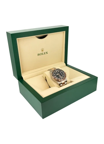 Rolex 40mm GMT Master 2 "Rootbeer" 18ct Rose Gold/Stainless Steel 2022 Box & Papers Model: 126711CHNR
