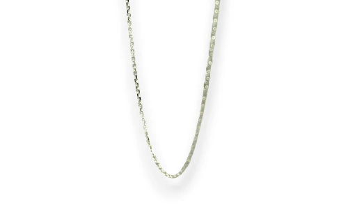Silver 1.2mm Diamond Cut Belcher Chain 18 inch